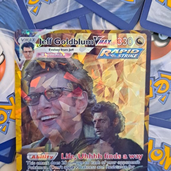 Jeff Goldblum Pokemon Card - Picture 3 of 10